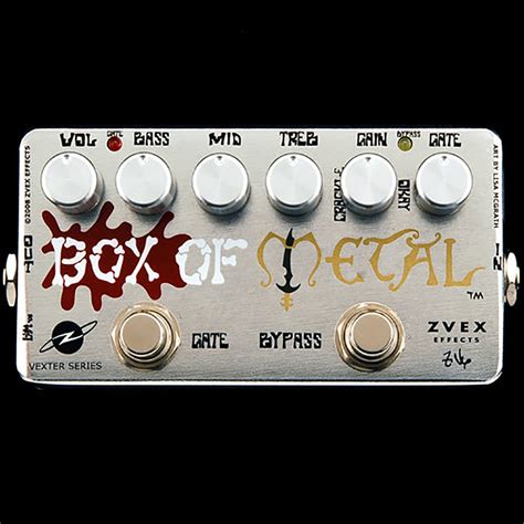 ZVex Vexter Series Box of Metal Distortion Effect Pedal